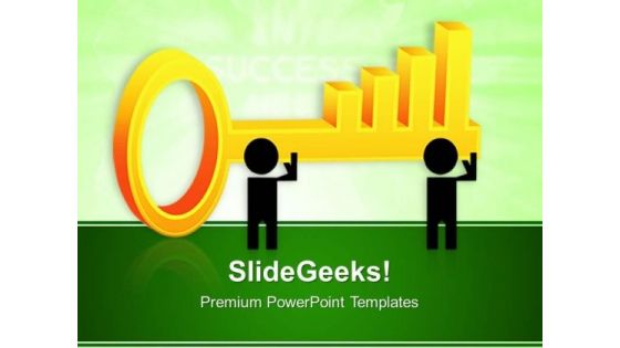 Key To Success Business PowerPoint Templates And PowerPoint Themes 0412