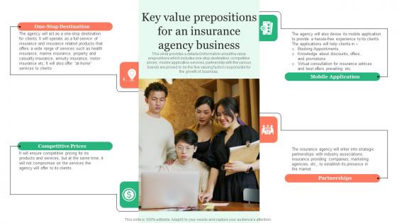 Key Value Prepositions For An Insurance Agency Insurance Business Plan Pictures Pdf