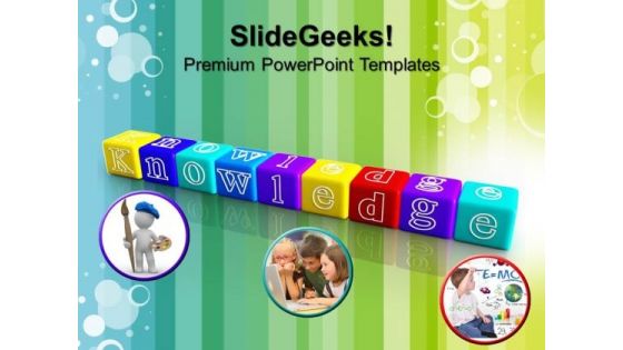 Knowledge Blocks Future PowerPoint Templates And PowerPoint Themes 0912