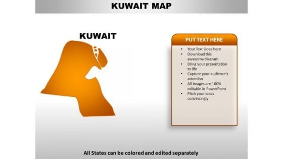 Kuwait PowerPoint Maps Kuwait PowerPoint Maps
