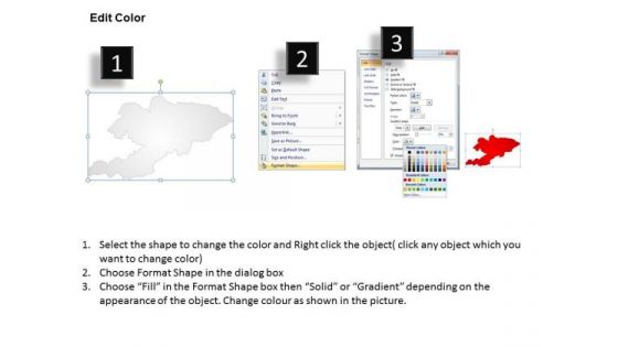 Kyrgztan Country PowerPoint Maps
