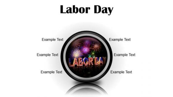 Labor Day Americana PowerPoint Presentation Slides Cc