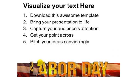 Labor Day Business PowerPoint Templates And PowerPoint Themes 0912
