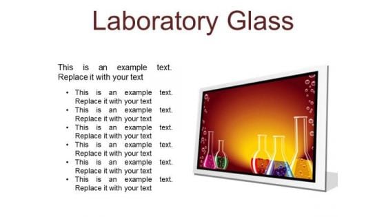 Laboratory Glass Science PowerPoint Presentation Slides F