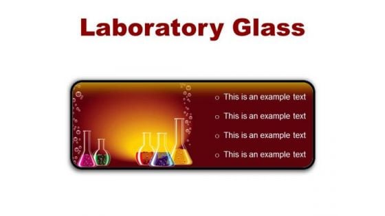 Laboratory Glass Science PowerPoint Presentation Slides R