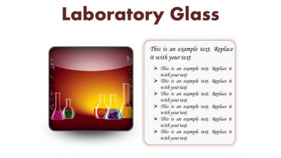 Laboratory Glass Science PowerPoint Presentation Slides S