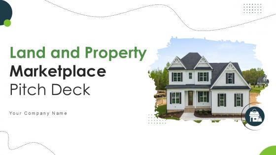 Land And Property Marketplace Pitch Deck Ppt Template