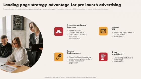 Landing Page Strategy Advantage For Pre Launch Advertising Information Pdf Landing Page Strategy Advantage For Pre Launch Advertising Information Pdf