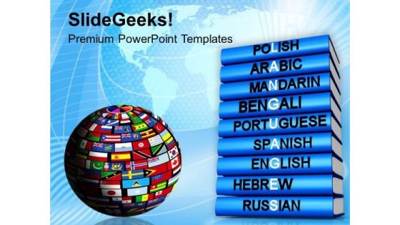 Languages Of The World Global PowerPoint Templates Ppt Backgrounds For Slides 0113