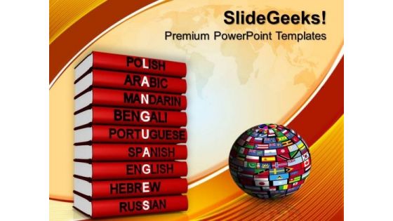 Languages Of The World PowerPoint Templates And PowerPoint Themes 1012