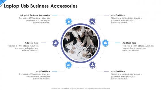 Laptop Usb Business Accessories In Powerpoint And Google Slides Cpb