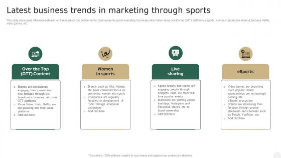 Latest Business Trends In Marketing Through Sports In Depth Campaigning Guide Diagrams PDF Latest Business Trends In Marketing Through Sports In Depth Campaigning Guide Diagrams PDF