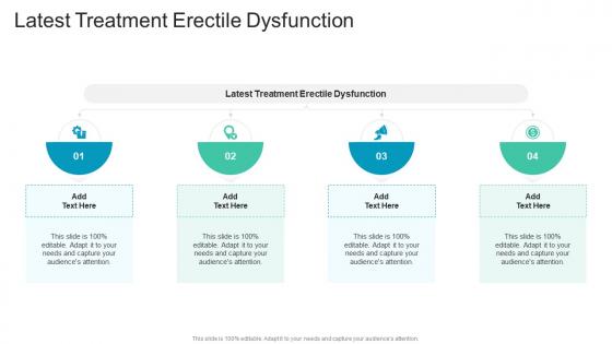 Latest Treatment Erectile Dysfunction In Powerpoint And Google Slides Cpb