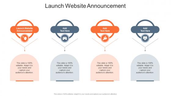 Launch Website Announcement In Powerpoint And Google Slides Cpb