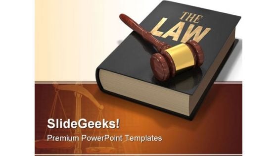 Law Justice PowerPoint Templates And PowerPoint Backgrounds 0511