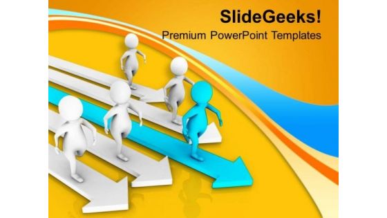 Lead The Paople Of Your Team PowerPoint Templates Ppt Backgrounds For Slides 0513