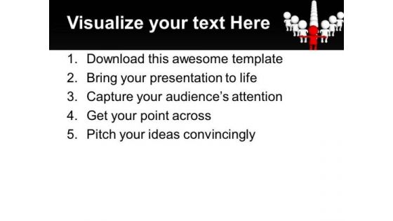 Lead Your Team For Excellent Results PowerPoint Templates Ppt Backgrounds For Slides 0713