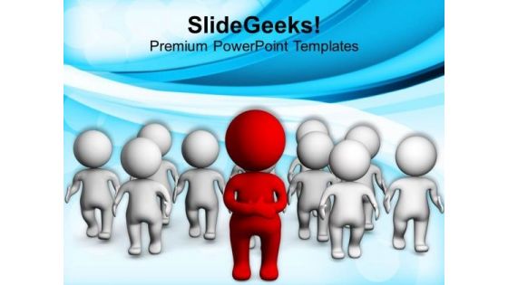 Lead Your Team For Good Business PowerPoint Templates Ppt Backgrounds For Slides 0613