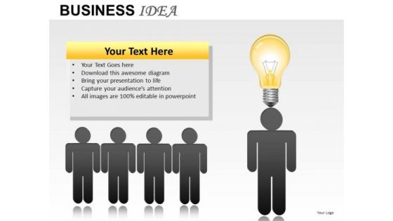 Leader Business Idea PowerPoint Slides And Ppt Graphics