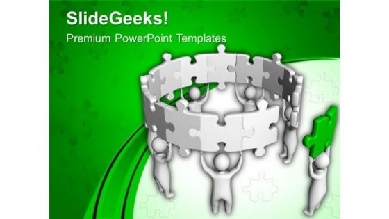 Leader Completing The Team Business Concept PowerPoint Templates Ppt Backgrounds For Slides 0413 Leader Completing The Team Business Concept PowerPoint Templates Ppt Backgrounds For Slides 0413