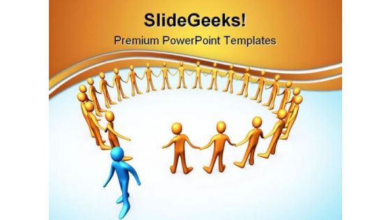 Leader Concept Leadership PowerPoint Templates And PowerPoint Backgrounds 0711