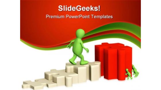 Leader Concept Leadership PowerPoint Templates And PowerPoint Backgrounds 0811