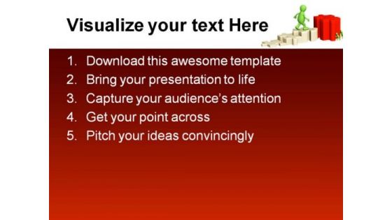 Leader Concept Leadership PowerPoint Themes And PowerPoint Slides 0811