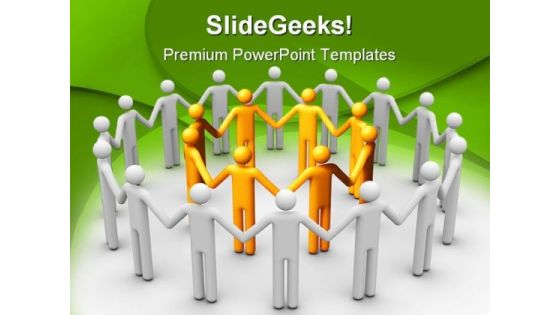 Leader Concept Leadership PowerPoint Themes And PowerPoint Slides 0911