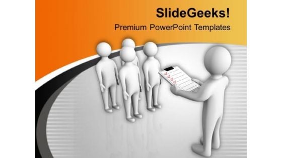 Leader Giving Instructions To His Team PowerPoint Templates Ppt Backgrounds For Slides 0713 Leader Giving Instructions To His Team PowerPoint Templates Ppt Backgrounds For Slides 0713