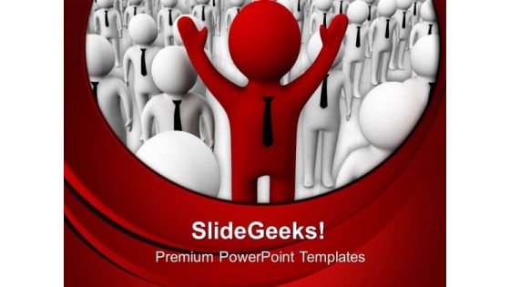 Leader Lead With His Team PowerPoint Templates Ppt Backgrounds For Slides 0713 Leader Lead With His Team PowerPoint Templates Ppt Backgrounds For Slides 0713