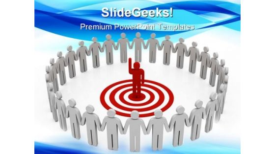 Leader Leadership PowerPoint Themes And PowerPoint Slides 0711