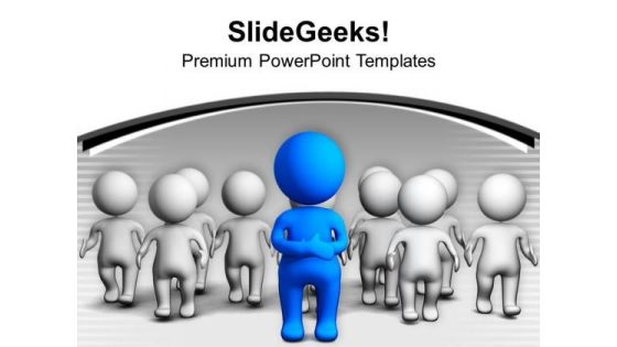 Leader Leading His Group PowerPoint Templates Ppt Backgrounds For Slides 0713 Leader Leading His Group PowerPoint Templates Ppt Backgrounds For Slides 0713