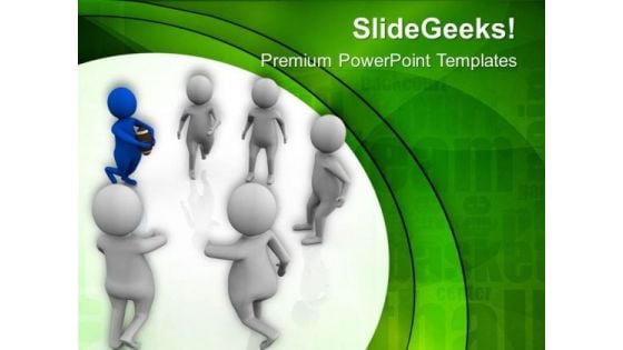 Leader Leading With Team For Winning PowerPoint Templates Ppt Backgrounds For Slides 0713 Leader Leading With Team For Winning PowerPoint Templates Ppt Backgrounds For Slides 0713