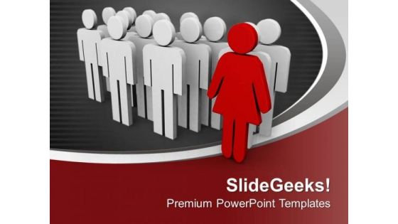 Leader Of Group Teamwork Concept PowerPoint Templates Ppt Backgrounds For Slides 0713 Leader Of Group Teamwork Concept PowerPoint Templates Ppt Backgrounds For Slides 0713