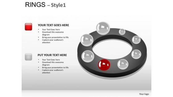 Leader Rings 1 PowerPoint Slides And Ppt Diagram Templates