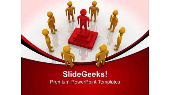 Leader Win People PowerPoint Templates And PowerPoint Themes 0512