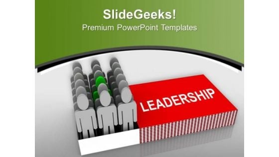 Leadership 3d Human Objects In Matchbox PowerPoint Templates Ppt Backgrounds For Slides 0713