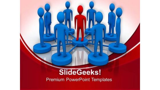 Leadership And Team Success PowerPoint Templates And PowerPoint Themes 0512