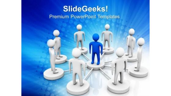 Leadership And Team Teamwork PowerPoint Templates And PowerPoint Themes 0612