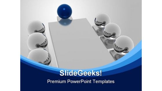 Leadership Business PowerPoint Template 0910