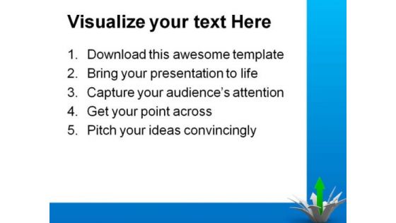 Leadership Concept Business PowerPoint Themes And PowerPoint Slides 0811