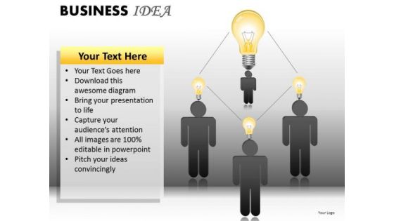 Leadership Idea Network PowerPoint Ppt Templates