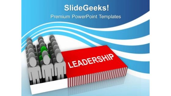 Leadership Is Good Skill PowerPoint Templates Ppt Backgrounds For Slides 0613