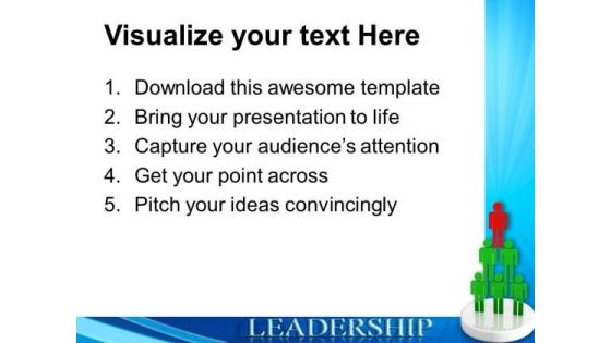 Leadership Success PowerPoint Templates And PowerPoint Themes 0612