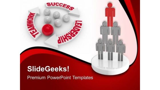 Leadership Teamwork Success PowerPoint Templates And PowerPoint Themes 0712