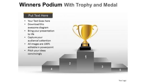 Leadership Winner PowerPoint Slides And Ppt Template Diagrams