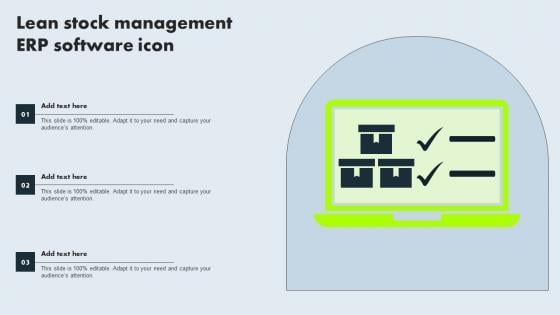 Lean Stock Management Erp Software Icon Guidelines Pdf