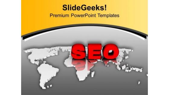 Learn Seo For Global Marketing PowerPoint Templates Ppt Backgrounds For Slides 0713