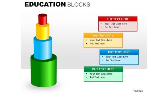 Learning To Build Education PowerPoint Templates Editable Ppt Slides