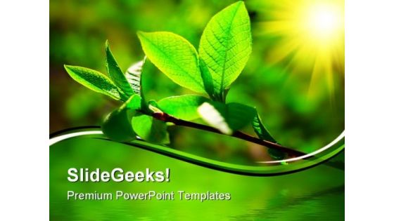 Leaves Nature Beauty PowerPoint Themes And PowerPoint Slides 0511